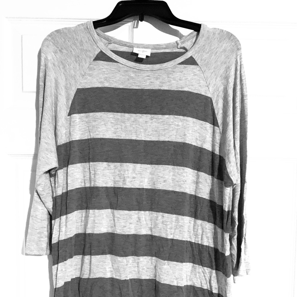 LuLaRoe Light and dark gray Randy
